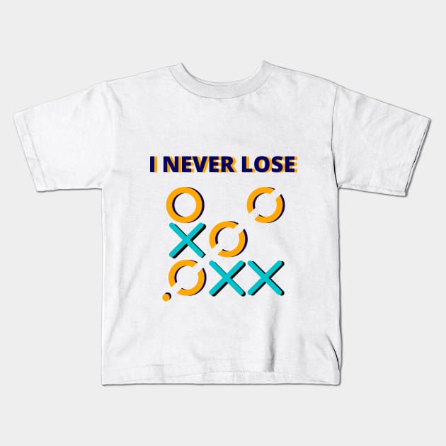 I Never Lose Kids T-Shirt by Yarzy